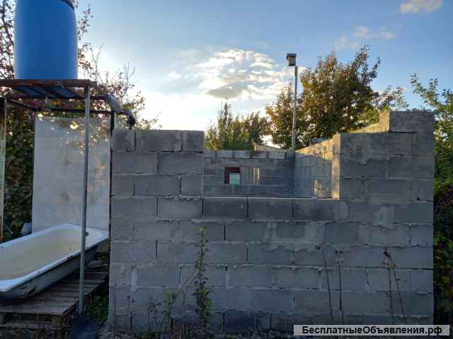 Дача 6 сот, кирпичный дом, свет, вода, охрана