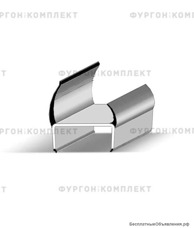 Уплотнитель резино-пластиковый для фургонов ворот