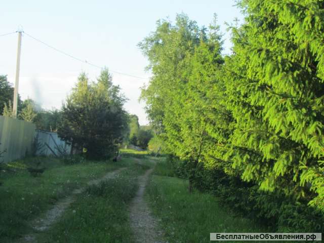 Участок 15 соток в д. Рябинино, 25 км от г. Александров