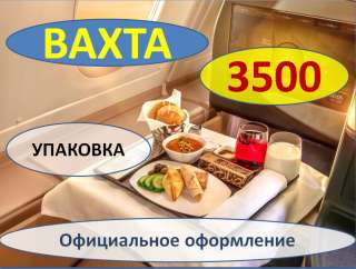 Вахта Упаковщик Еды в Самолет с Проживанием