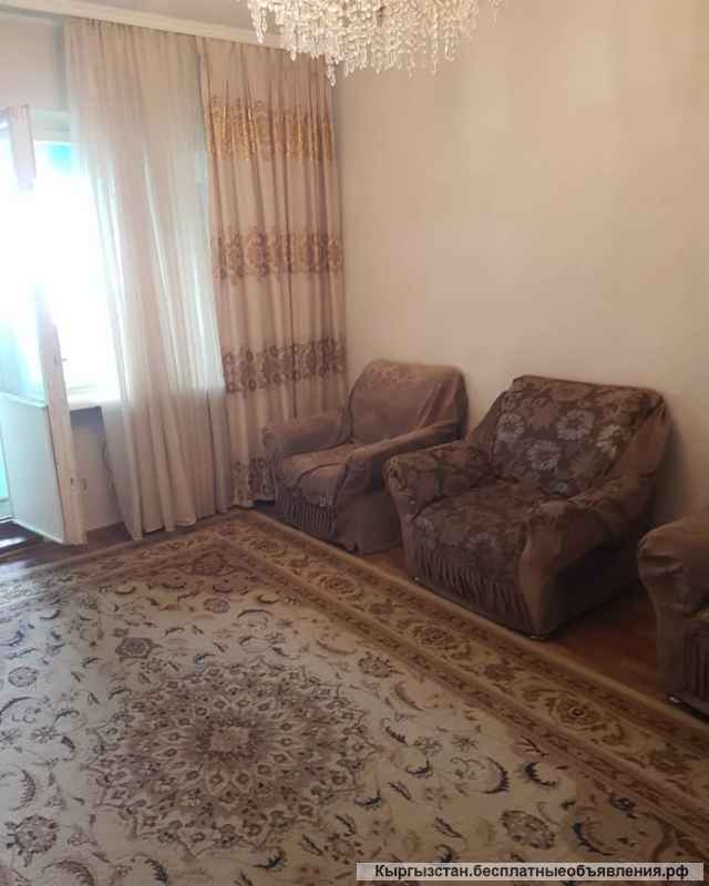 3 ком. квартиру мкр Улан 106 серии с мебелью и техникой