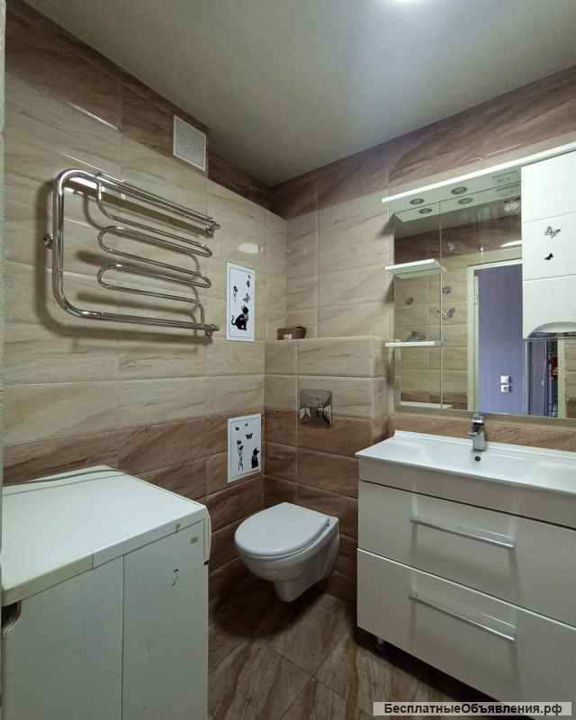 1 к.кв. 43 м2 Аверкиева