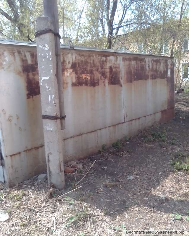 Металлический гараж