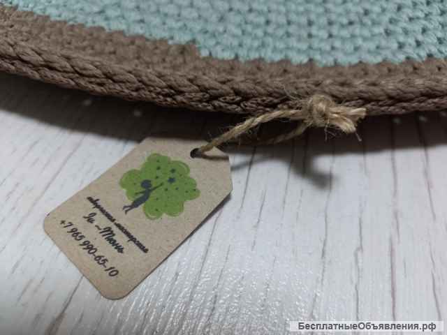 Вязаный ковер