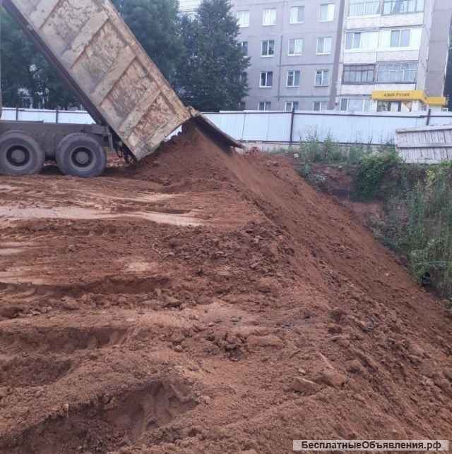 Чернозем, плодородный грунт, грунт для засыпки