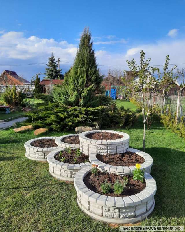 Клумба «Кружево М3» от мастерской "ArtCraft"