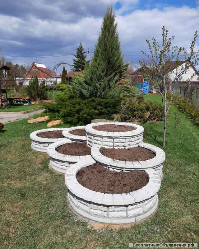 Клумба «Кружево М3» от мастерской "ArtCraft"