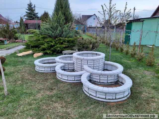 Клумба «Кружево М3» от мастерской "ArtCraft"