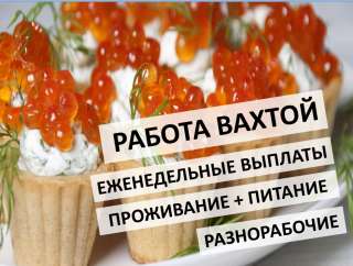 Вахта от 15 Смен Выплаты Еженедельно