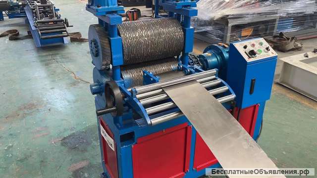 Линия для производства заборов с рисунком под дерево и дырками