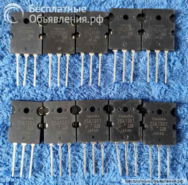 2SA1301 (A1301), TOSHIBA, JAPAN, PNP, 120W, 160V 12A, 30MHz оригинальный ДЕМОНТАЖ