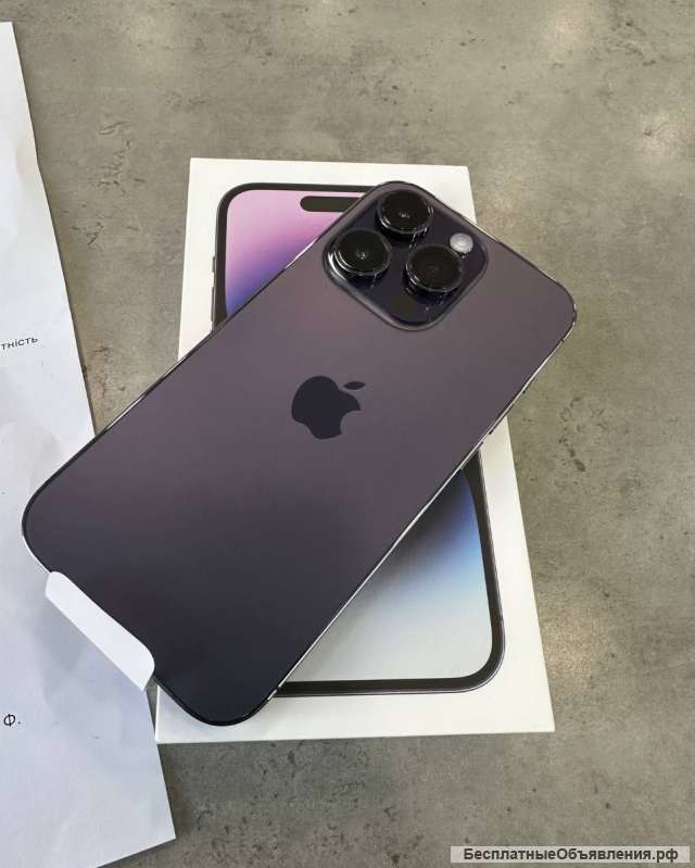 Новый Iphone 14 pro deep purple
