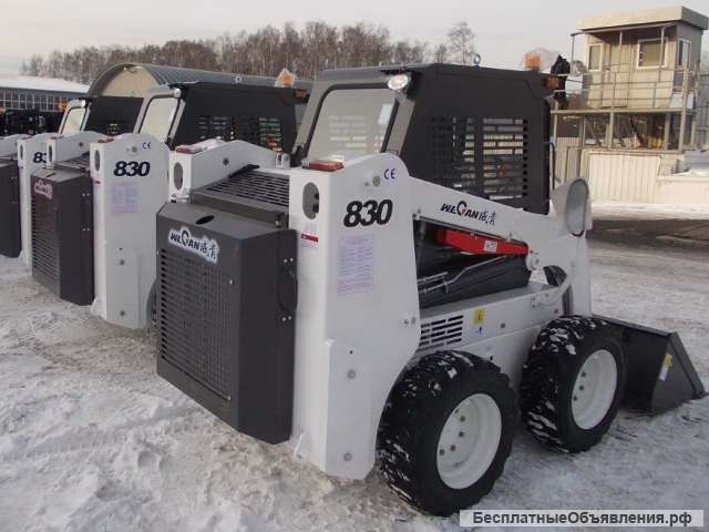 Новый минипогрузчик WECAN WT-830