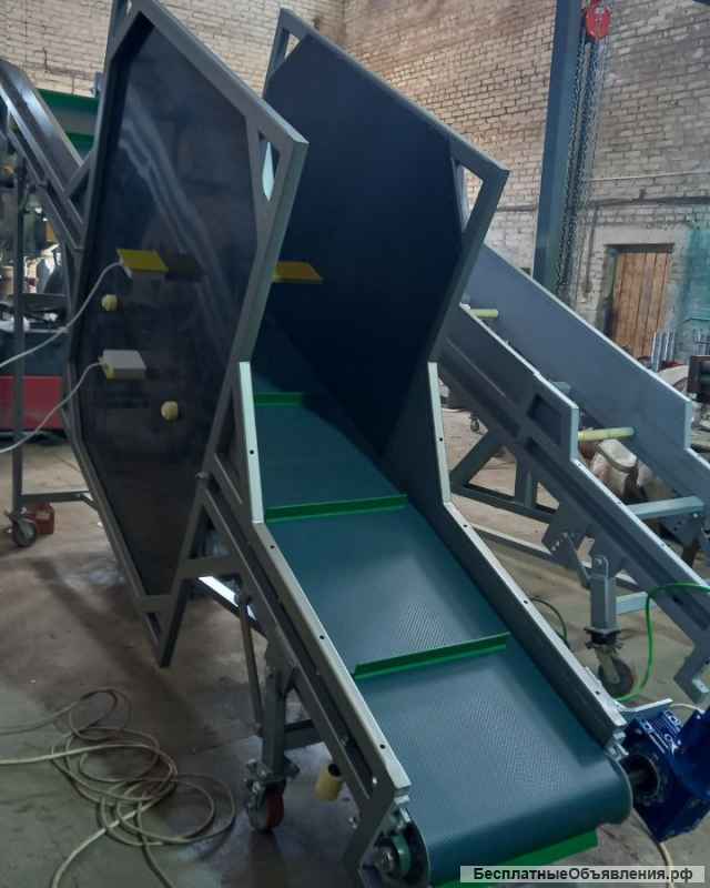 Транспортер с металлодетектором МСК-ЛТ-600