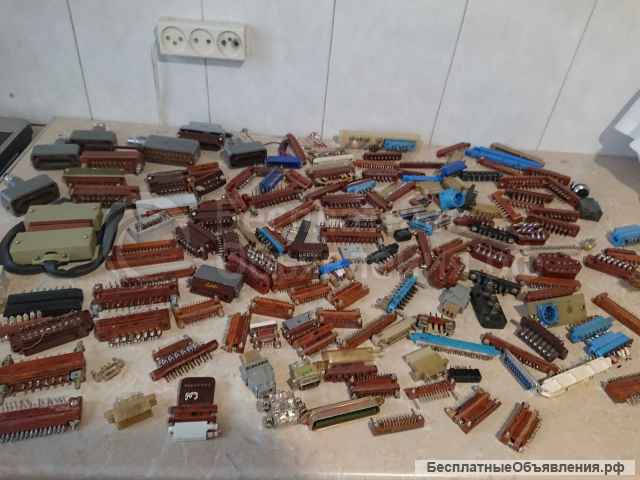 Разъемы. Соединители. Штекера. Гнёзда