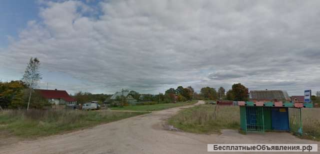 Участок 23 сотки в тихой жилой деревне, рядом пруды, лес