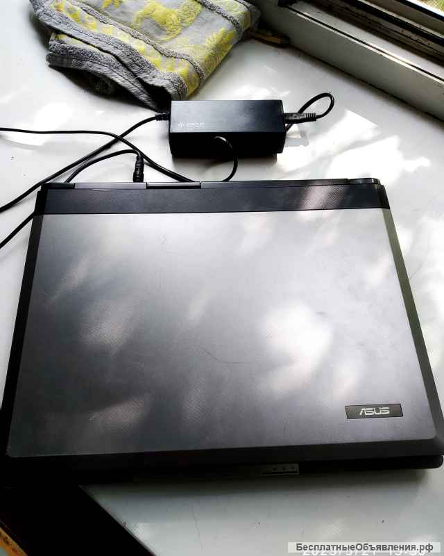 Asus A6R 2 яд 1,6 Gz ram 1 Gb, рабочий с БП