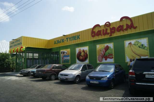 Магазин с арендатором "Байрам" в г. Уфа