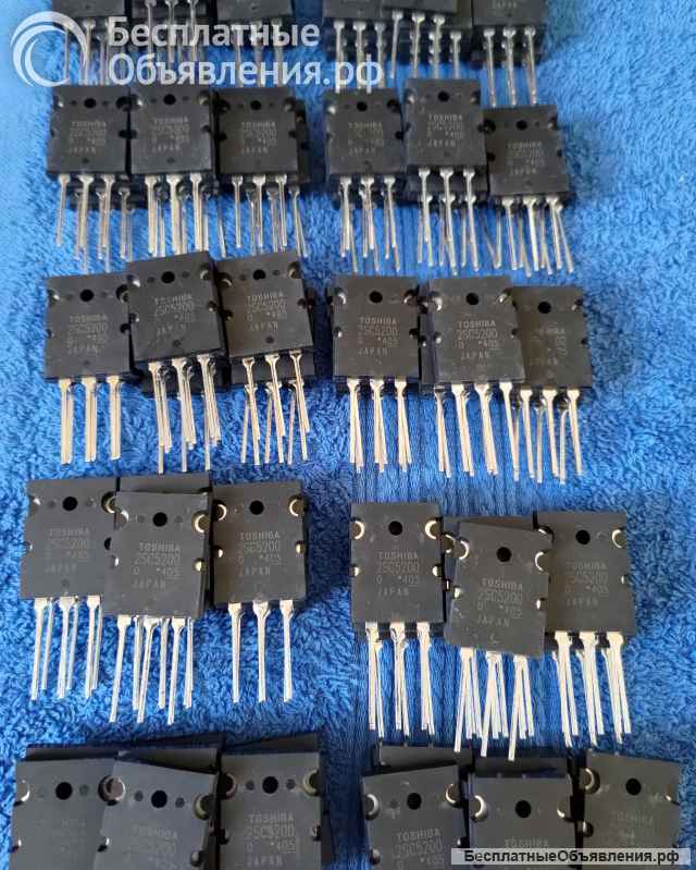 2SC5200 (C5200), TOSHIBA JAPAN и ST Thomson Malaysia, NPN, 230V, 15А, 30MHz, оригинальный НОВЫЙ