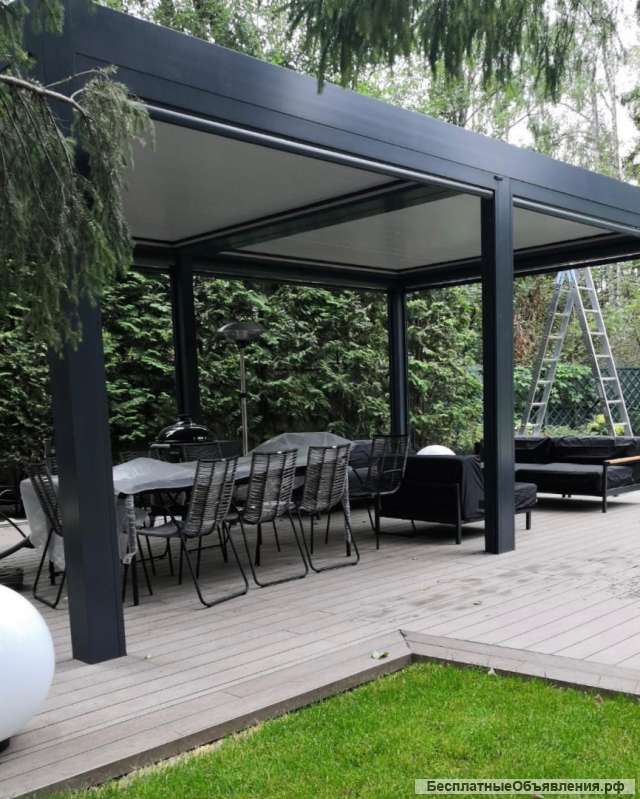 Биоклиматическая пергола- хит сезона