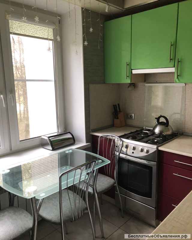 2ккв на длительный срок в пешей доступности от метро