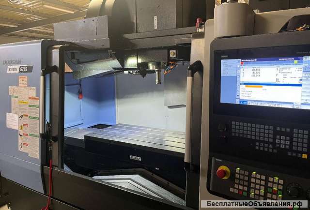 Вертикальный обрабатывающий центр DOOSAN DNM 5700