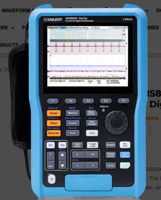 Осциллограф-мультиметр цифровой SHS820X