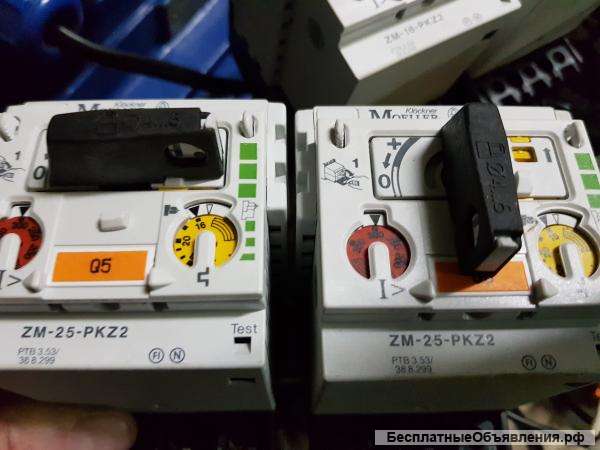 Автоматический выключатель термомагнитный размыкатель напряжения Moeller ZM-PKZ2-16 40 25