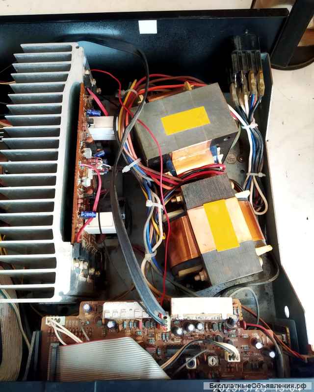 Усилитель Интер М 120 (модель с кассетной дэкой)