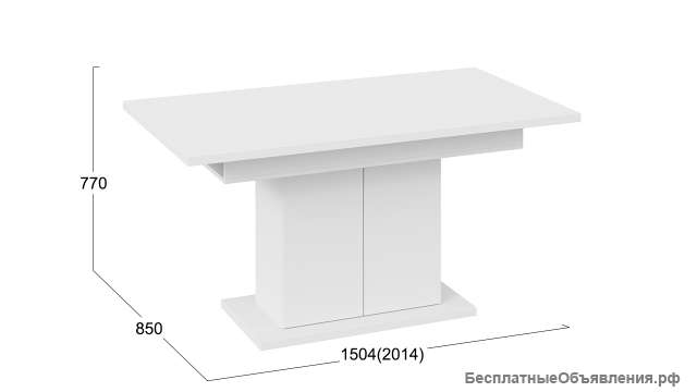 Стол раздвижной «Детройт» Тип 1 - 009.000.000