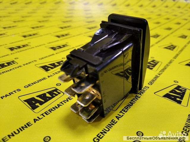 Клавиша выключателя дворника JCB 701/58707