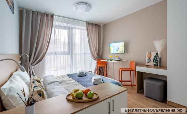 Апартаменты посуточно, метро Парнас