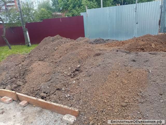 Земля на подсыпку бесплатно