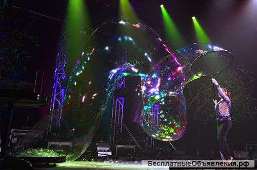 Секрет раствора для шоу гигантских мыльных пузырей