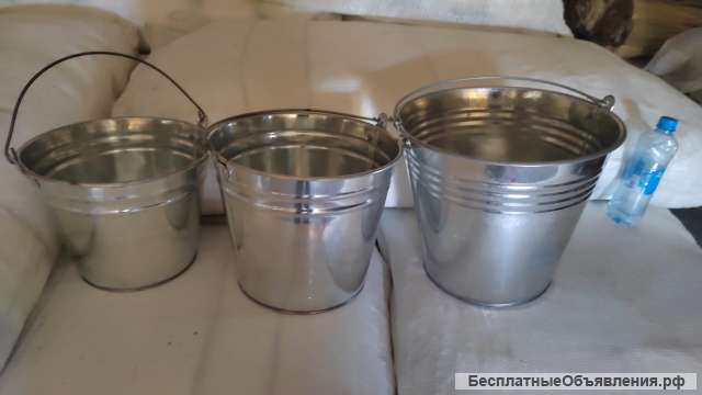 Ведра оцинкованные