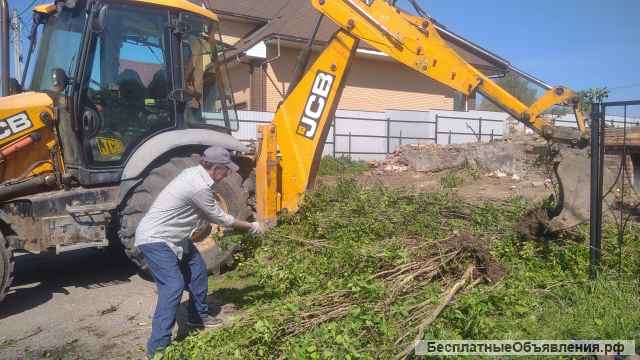 Демонтаж домов и уборка территории