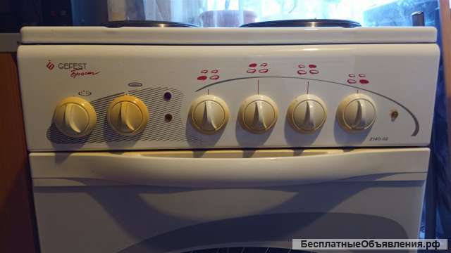 Плита электрическая бу Гефест Брест