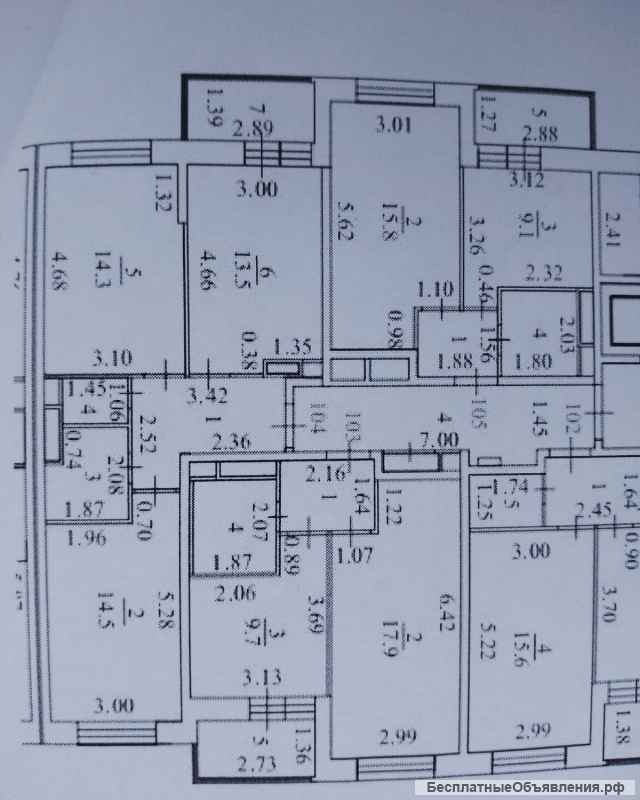 2 комнатная квартира в Новом Пушкино под Ремонт