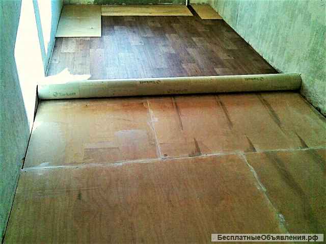 Паркет/ полы/ напольные покрытия - работы