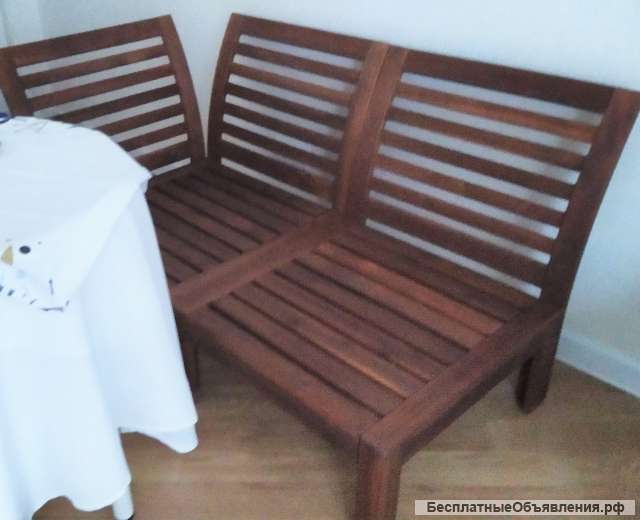 Диван секционный дерево акации "Эпларо"