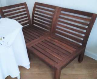 Диван секционный дерево акации "Эпларо"