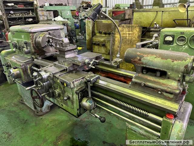 Токарный Винторезный станок 1к62 б/у, РМЦ 1000 мм