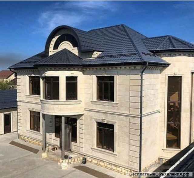 Облицовка дагестанским камнем