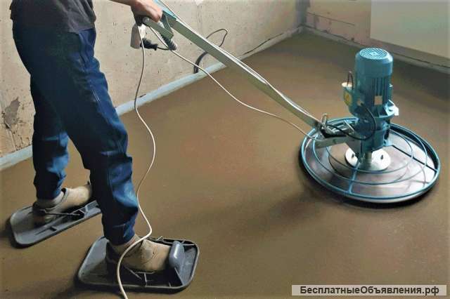 Механизированная стяжка пола за 1 день в Москве и МО