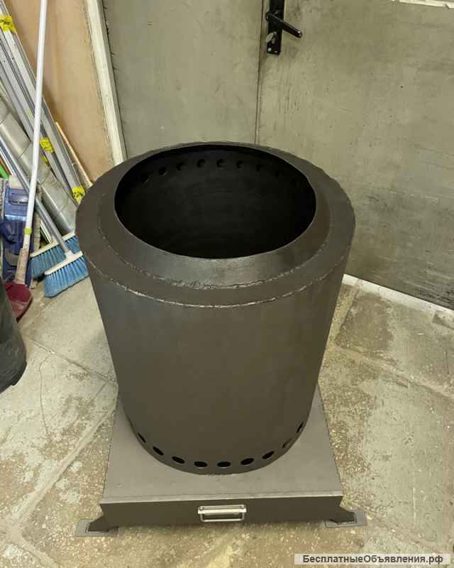 Садовая печь-утилизатор