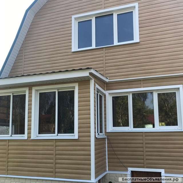 Сайдинг Блок Хаус под дерево