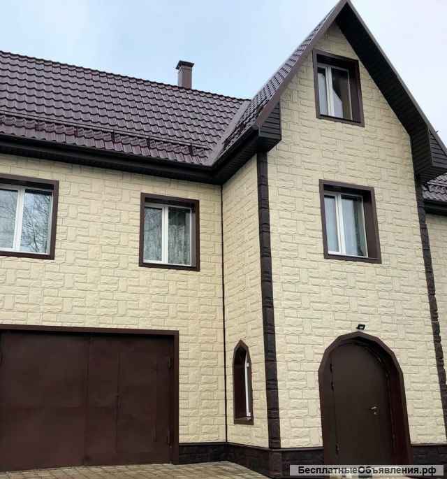 Фасадные панели под камень