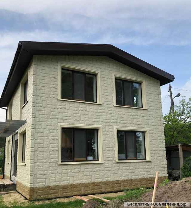 Фасадные панели под камень