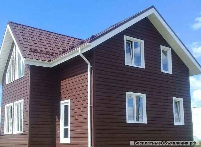 Сайдинг под L-брус