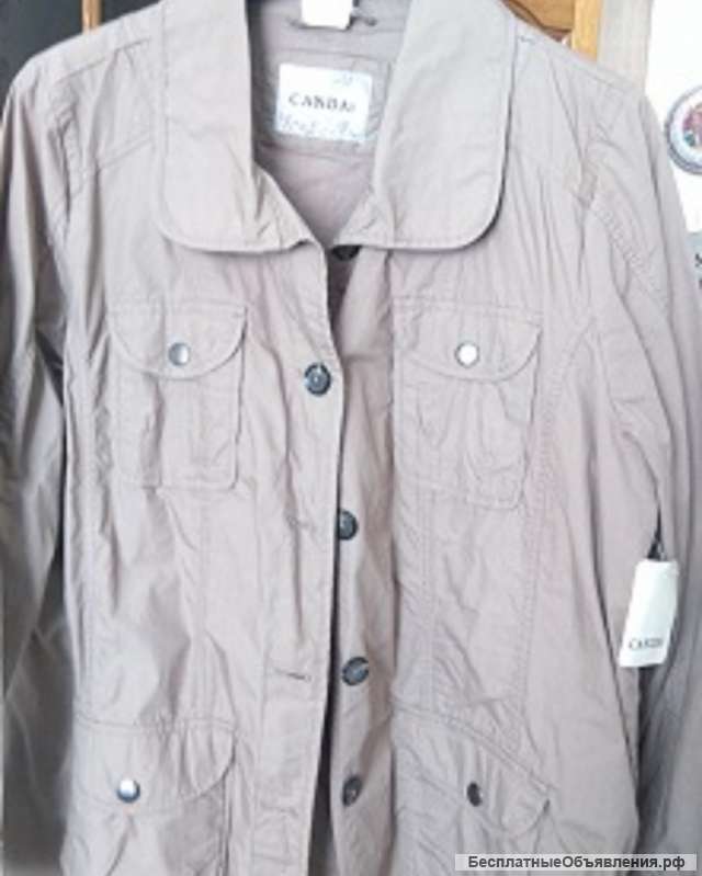 Куртка женская, бежевая